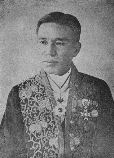 第4任台灣總督府民政長官祝辰巳。來源:維基百科條目。