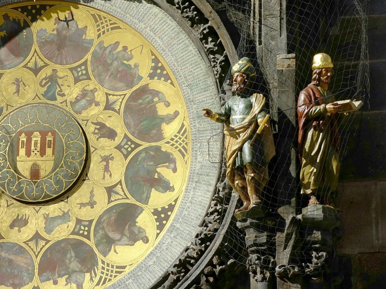 知名的布拉格天文鐘