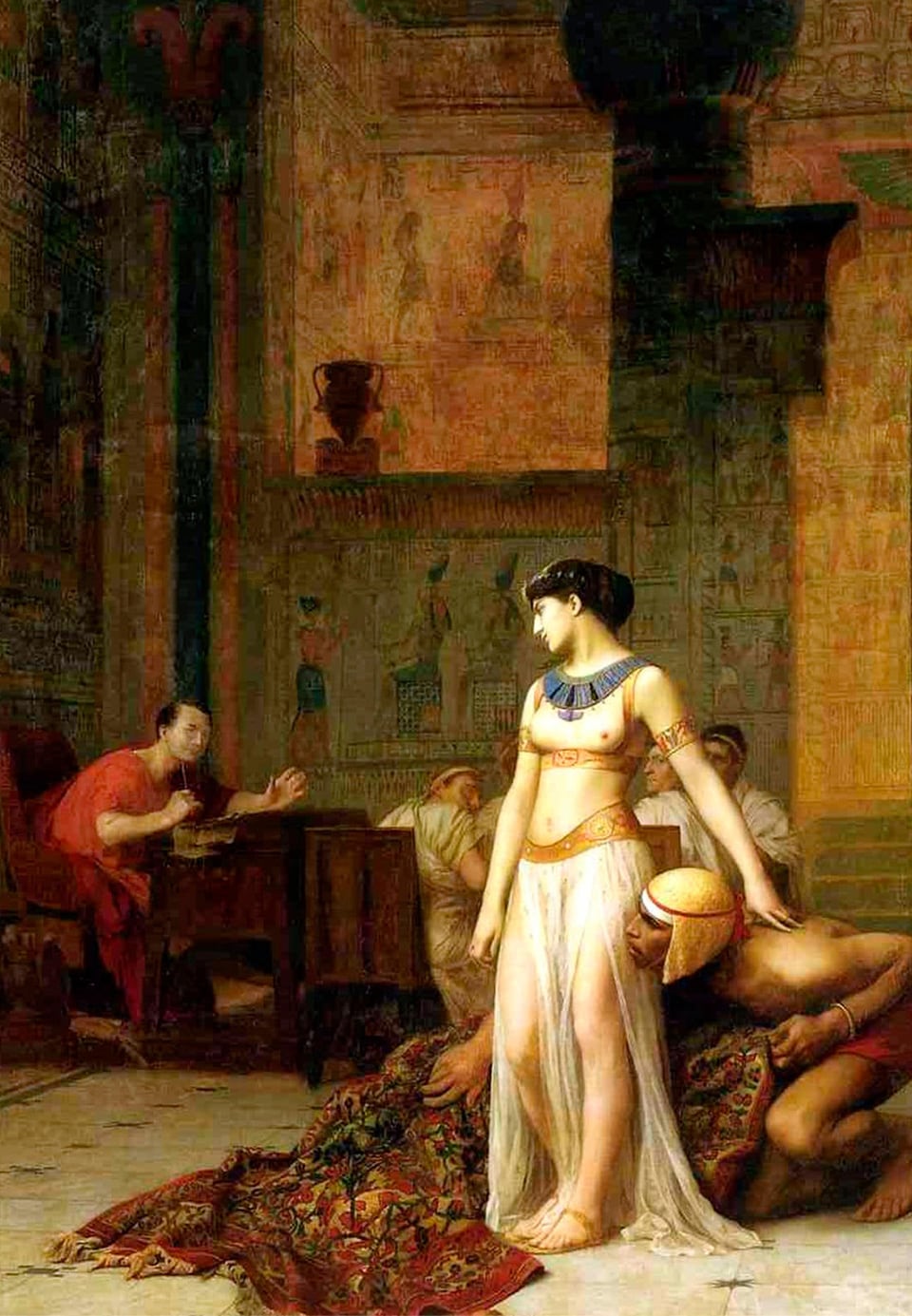 Cleopatra and Caesar