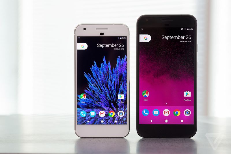 Google Pixel and Pixel XL.